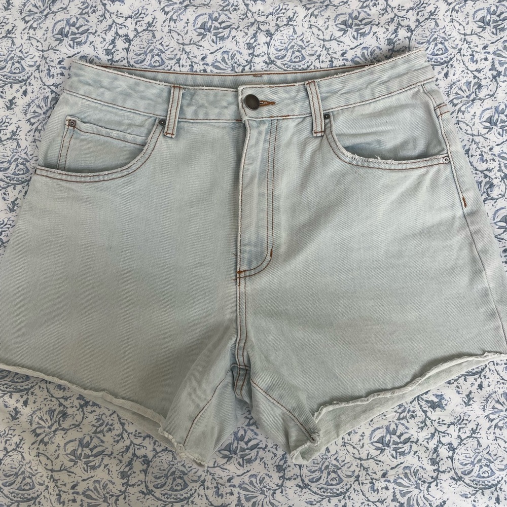 Billabong High Rise Denim Shorts Size 30